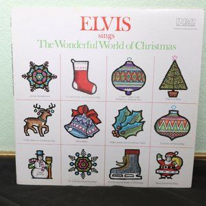 Elvis Presley Sings Wonderful World of Christmas